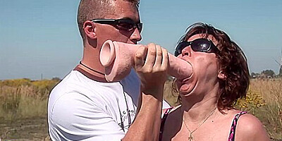 Trista In Hairy Mature Slut Fucked In The Open Air