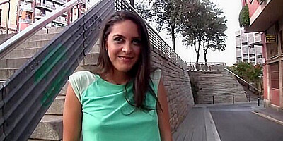 Robin Reid And Carolina Abril In Spanish Waitress Fucks For Cash