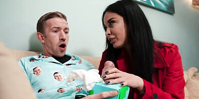 Brazzers Exxtra featuring Anissa Kate and Madison Fox's long hair clip