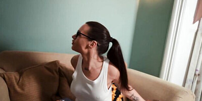 Brazzers Exxtra featuring Anissa Kate and Madison Fox's long hair clip