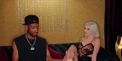 Petite blondie discovers that black cocks are the best