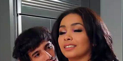 Stepson Convinces Stepmom To Fuck Him And Then Stepmom Makes Him Cum Inside Her Huge Creampie Pov - Alura Jenson