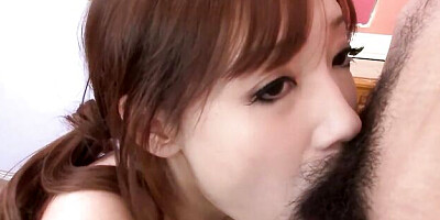 Lustful Ayaka's blowjob trailer