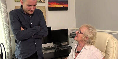Aunt Judy's XXX - Busty 66yo GILF Teacher Mrs. Claire Fucks Her Student