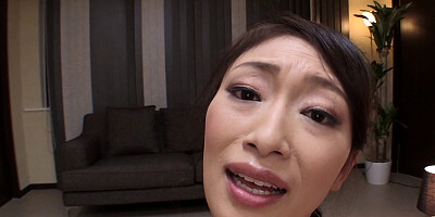 Slutty Asian chick is getting her bushy hole nailed