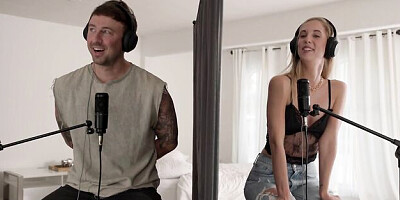 Flashy Chad Alva and Millie Morgan at reality tv scene