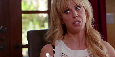 Mommysgirl Cherie Deville Fingers Rough Kenna James Under The Table After Being Pranked