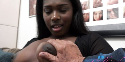 Intimate movie with cunning Tessa Thomas and Tessa from ATK Girlfriends