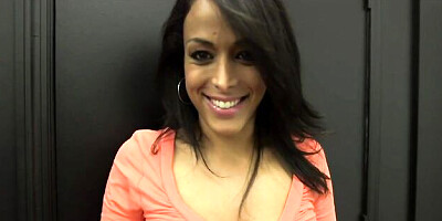 Layla Sin's straight hair movie by Glory Hole Loads