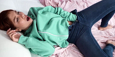 REALITY KINGS - Marina Gold Waits For Her Bf To Go Out Of The Room So She Can Fuck His Buddy