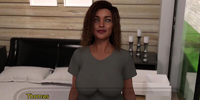 Grandmas House #87 - Jasmine gave Thomas a blow job and got fucked ... Thomas got a hand job ...