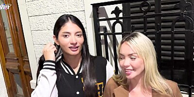 Kourtney Love and Salome Gil try the biggest dick in Argentina - COFLA24CM