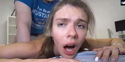 RIDING FOR THE NUT - My Gripping Teen Pussy Always Milks Him In Minutes - Princess Alice