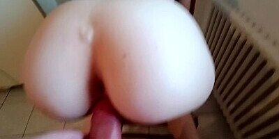 fucking my girlfriend in the kitchen