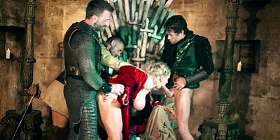 DIGITAL PLAYGROUND - Queen Rebecca More Wants All The Power To Order The Knights To Fuck Her