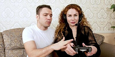 MATURE4K. Having ginger mature woman is great cause guy can nail her