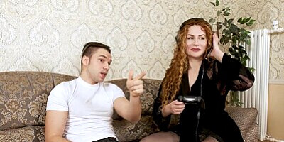 MATURE4K. Having ginger mature woman is great cause guy can nail her