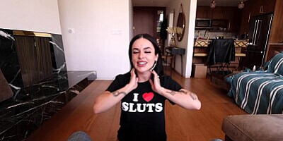 Petite amateur brunette takes on dick size of WINE BOTTLE - Girthmasterr x Effycutie