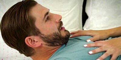 MILFED - Long Haired Milf Ashley Wolf Can't Resist Her Handsome Stepson's Young Hard Cock