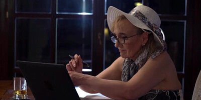 Tender housewife allows boy to bang her pussy