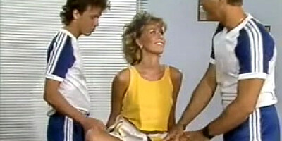 Candie Evans, TomByron and Randy West - In The Locker Bums