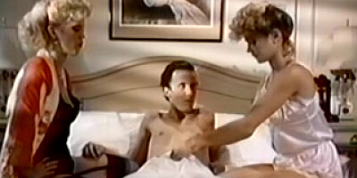 Ginger Lynn, Amber Lynn & Tom Byron