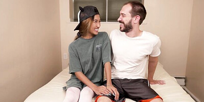 Skillful Peter and Clara's asian smut