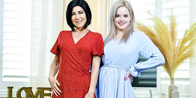 Classy Sage Pillar and Brooke Barclays's oral movie