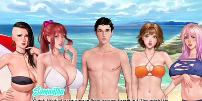 Prince Of Suburbia #44: Cream application ends in hot sex on the beach - By EroticGamesNC