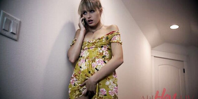 Libidinous Kristen Scott and Scarlett Sage at petite scene