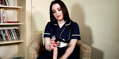 Jerk off game scene with gambling Lana Harding from British Teens