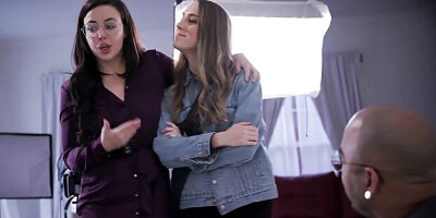 Skillful Cadence Lux and Whitney Wright's allherluv clip