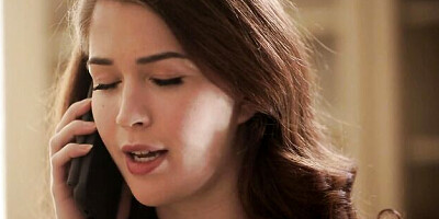 Seductive Madi and Evelyn's small tits sex