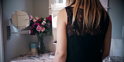 Thrilled Kristen Scott and Scarlett Sage's petite xxx