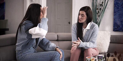 Scissoring video with appealing Aubree Valentine and Aubry Babcock from All Her Luv