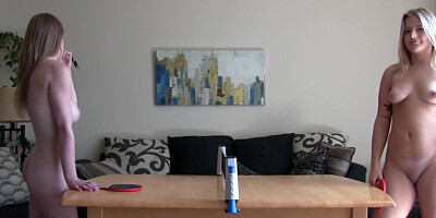 Strip Table Tennis and a Fucking Machine - What Can Go Wrong?