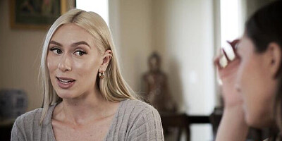 Radiant Maya Woulfe and Kay Lovely at big natural tits xxx