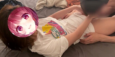 超かわいい19歳の女子〇生の極上のフェラと騎乗位で骨抜きにされて大量射精