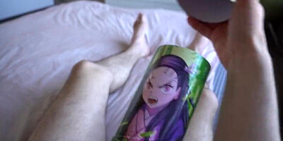 FOUND HORNY ANIME GIRL IN MY BED - ONAHOLE - Via Hub