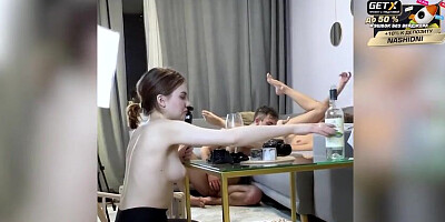 Wild College Orgy: Students Party Throw Down with Three Girls and a Camera