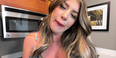 Hot Stepmilf Loly Dames Goes Ham Sucking Stepson's Dick to Replenish Her Cock Starved Pussy