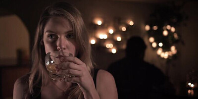 Dazzling Giselle Palmer and Whitney Wright at romantic action