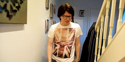 Hd smut with unapproachable Vickie Powell from Nerd Pervert