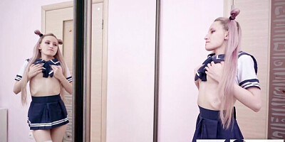 Unimaginable Sofia Sey at white pantyhose video