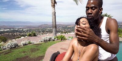 The BBC of the man hits the righ spot in Jeni Angel