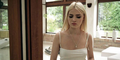 Gentle Lika Star's small tits smut