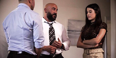 Smiling Chad and Kylie's female orgasm clip