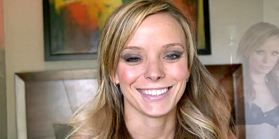 Pristine Edge practicing her world famous oral skills