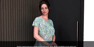Kate - Do you think Kate love working in a slutty waiter outfit