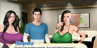 Aunt gives me 69 and I filled her mouth with cum. Stepmom gives me handjob and suck my cum - Prince of Suburbia Chapter 19